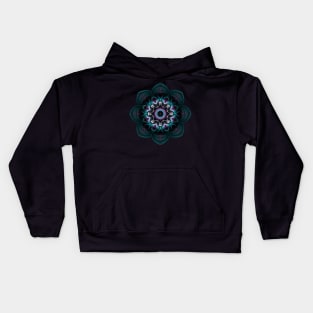 Fractal Mandala Kids Hoodie